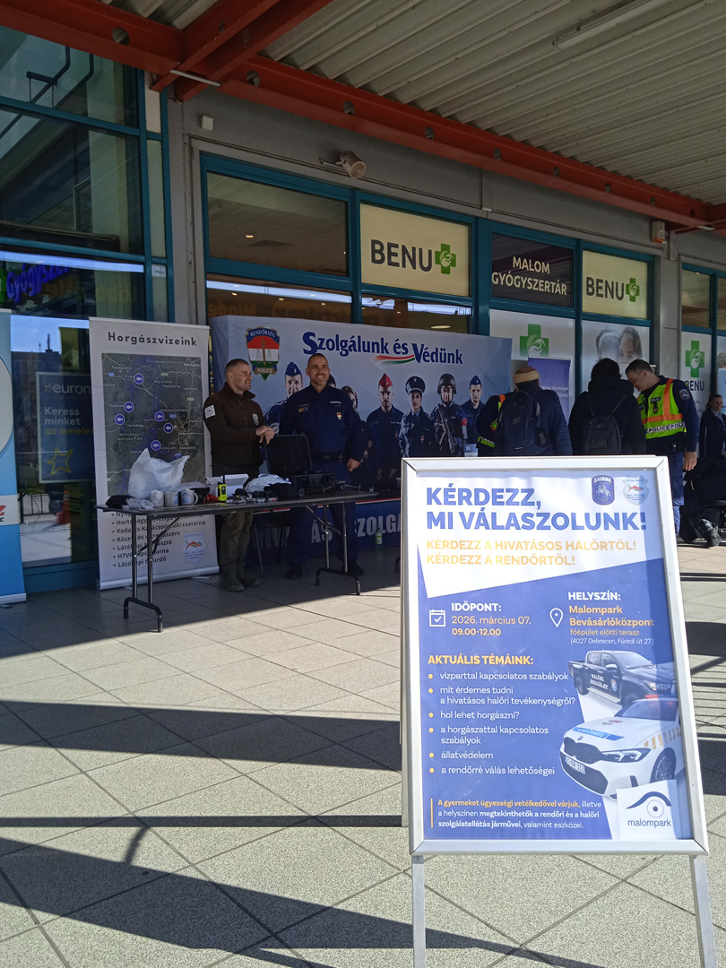 Kérdezz, mi válaszolunk! rendőrségi promóció (2026. 03. 07.)